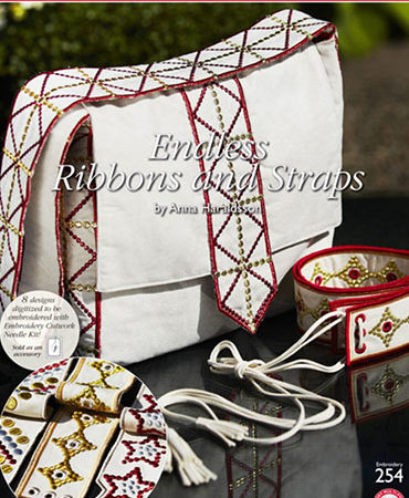 Endless Ribbons and Straps Embroidery Collection #254