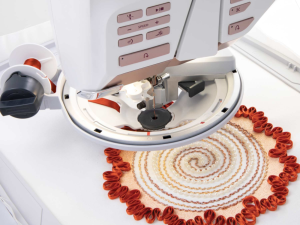 Designer Embellishment Attachment for Husqvarna Viking – Perfect for decorative stitching.